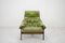 Model MP 041 Lime Green Leather Lounge Chair & Ottoman from Percival Lafer, 1961 8