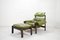 Model MP 041 Lime Green Leather Lounge Chair & Ottoman from Percival Lafer, 1961 27