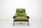 Model MP 041 Lime Green Leather Lounge Chair & Ottoman from Percival Lafer, 1961 7