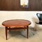 Minimalist Teakwood Coffee Table with Reversible Formica Table Top by Ejvind A. Johansson for Ludvig Pontoppidan, Denmark, 1955 1