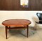 Minimalist Teakwood Coffee Table with Reversible Formica Table Top by Ejvind A. Johansson for Ludvig Pontoppidan, Denmark, 1955, Image 1