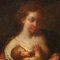 Italienischer Künstler, Allegorie der Mutterschaft, 1740, Öl auf Leinwand, Gerahmt 5