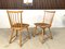 WKS Dining Chairs with Wickerwork Seats by Arno Lambrecht for Wk Möbel, Germany, 1950s, Set of 4, Image 11