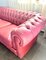 Italian Chesterfield Sofa in Leather, Image 9