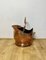 Antique Victorian Copper Helmet Coal Scuttle, 1880 5