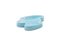 Small Lake Tropical Turquoise Trays by Pulpo, Set of 2, Image 2