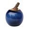Blaue Ast Vase in Denim von Pia Wüstenberg 1