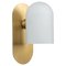 Odyssey SM Brass Wall Sconce by Schwung 1