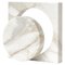 Lampada da tavolo One Cut Moon in marmo di Moreno Ratti, Immagine 1