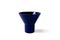 Grands Vases KYO en Céramique Bleue par Mazo Design, Set de 2 3