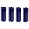 Medium Blue Ceramic Kyo Star Vases by Mazo Design, Set of 4 1