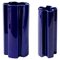 Grands Vases KYO Star en Céramique Bleue par Mazo Design, Set de 3 4