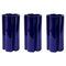 Large Blue Ceramic KYO Star Vases by Mazo Design, Set of 3 1