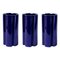 Grands Vases KYO Star en Céramique Bleue par Mazo Design, Set de 3 2