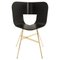 Tria Gold 4 Legs Chair by Colé Italia, Image 1