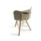 Silla Tria en beige de Colé Italia, Imagen 3