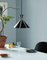Lámpara colgante Bloom en negro Noir con rayas en blanco cálido de Warm Nordic, Imagen 6