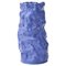 Blaue Faltige Vase von Siup Studio 1