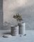 Low Travertino Silver Vase by Bicci de' Medici Studio 3