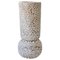 C-015 Weiße Steingut Vase von Moïo Studio 1