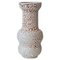 C-018 Weiße Steingut Vase von Moïo Studio 1