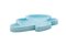 Lake Big Tropical Turquoise Tray from Pulpo 2