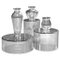 Milo Round Transparent Vases by Mason Editions, Set of 3, Image 1