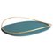 Petrol Green Touché D Tray by Mason Editions, Image 1