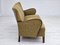 Dänisches 3-Sitzer Sofa aus Buche & Baumwolle, 1950er 3