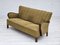Dänisches 3-Sitzer Sofa aus Buche & Baumwolle, 1950er 5