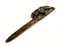 Art Deco Italian Bronze Panther Paper Knife by Alfredo Biagini, 1920 4