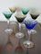 Bicchieri vintage in cristallo, Italia, anni '50, set di 6, Immagine 7