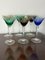 Bicchieri vintage in cristallo, Italia, anni '50, set di 6, Immagine 1