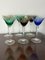 Verres Vintage en Cristal, Italie, 1950s, Set de 6 1