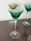 Vintage Italian Crystal Glasses, 1950s, Set of 6 8