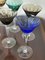Bicchieri vintage in cristallo, Italia, anni '50, set di 6, Immagine 2
