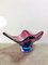 Mid-Century Purple & Blue Murano Glass Bowl Centerpiece from Fratelli Toso, 1970s, Image 4