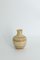 Small Mid-Century Scandinavian Modern Collectible Beige Stoneware Vase by Gunnar Borg for Höganäs Keramik, 1960s, Image 1