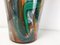 Large Vintage Multicolor Murano Glass Vase, 1970s 2
