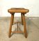 Tabouret WKS avec Siège en Osier par Arno Lambrecht pour Wk Möbel, Allemagne, 1950s 3