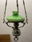 Lampe à Suspension Vintage en Verre Opalin Bronze, 1960s, Set de 2 4