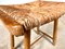 WKS Stool with Wickerwork Seat by Arno Lambrecht for Wk Möbel, Germany, 1950s, Image 8
