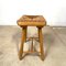 WKS Stool with Wickerwork Seat by Arno Lambrecht for Wk Möbel, Germany, 1950s, Image 3