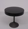 Black Round Side Table from Porada Arredi, Italy, 1980s 6