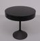 Black Round Side Table from Porada Arredi, Italy, 1980s 1