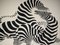 Victor Vasarely, Couple Zebra, 1980s, Sérigraphie 2