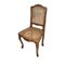Louis XVI Walnut Dining Chairs with Grille Backs, Set of 4 3