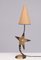 Handmade Star Table Lamp by Robert Kostka, France, 1986 1