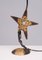 Handmade Star Table Lamp by Robert Kostka, France, 1986 2