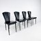 Italian Postmodern Dining Chairs, 1980s, Set of 4 6